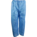 Ironwear Disposable Scrub Pants with Elastic Waist BlueXLarge 5305-B-XL